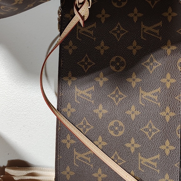 Louis Vuitton Neverfull MM with Pouch, Dust Bag, Box, And Shopping Bag; - Picture 8 of 10